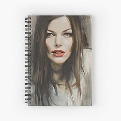 portrait of Liv Tyler Notebook