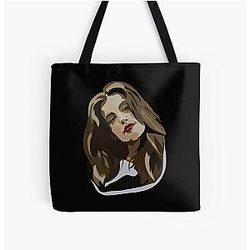 Liv Tyler All Over Print Tote Bag