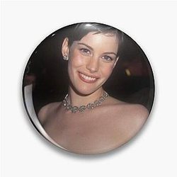 Liv Tyler art pin