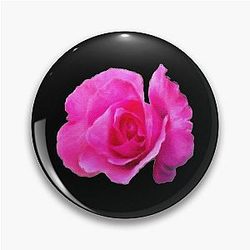 Liv Tyler Tea Rose on Black Pin