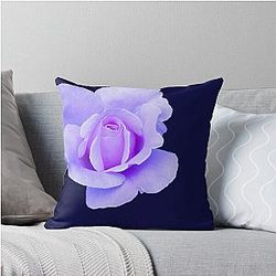 Liv Tyler Tea Rose Throw Pillow