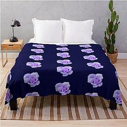 Liv Tyler Tea Rose Throw Blanket