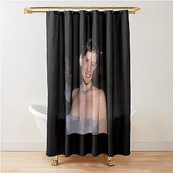 Liv Tyler Art Shower Curtain