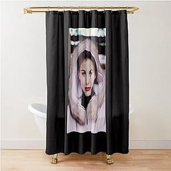 Liv Tyler Art Shower Curtain