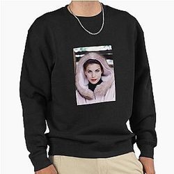 Liv Tyler Art Pullover Sweatshirt