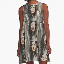 portrait of Liv Tyler A-Line dress