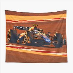 Logan Sargeant racing in the 2024 Saudi Arabian Grand Prix