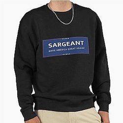 Make America Great Again Logan Sargeant Pullover Sweatshirt
