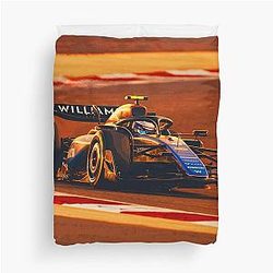 Logan Sargeant racing in the 2024 Saudi Arabian Grand Prix