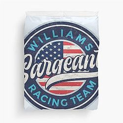 Logan Sargeant Racing Duvet Cover