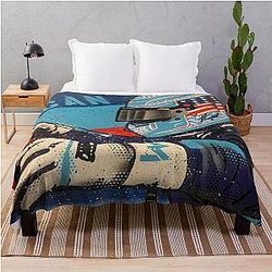 Logan Sargeant - F2 2022 F1 Throw Blanket