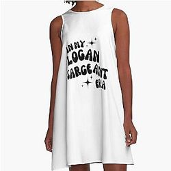 LOGAN SARGEANT A Line Dress