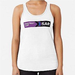 Logan Sargeant F1 Racerback Tank Top