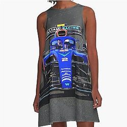 Logan Sargeant in his 2023 racecar dress