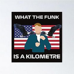 F1 Driver Logan Sargeant Doesn't Know What A Kilometre Is Poster