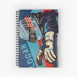 Logan Sargeant - F2 2022, F1,  graffiti by DRAutoArt Notebook