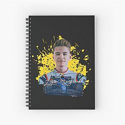 Logan Sargeant T-Shirt and Sticker Note Book