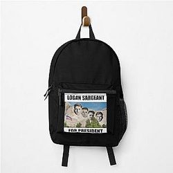 F1 Driver Logan Sargeant for President on Mount Rushmore Backpack