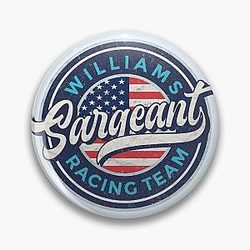 Logan Sargeant Round Racing Pin