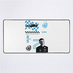 Logan Sargeant Poster Desk Mat