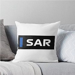 SAR Logan Sargeant Throw Pillow