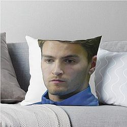 Logan Sargeant F1 Driver Williams F1 Team Alex Albon Teammate Throw Pillow