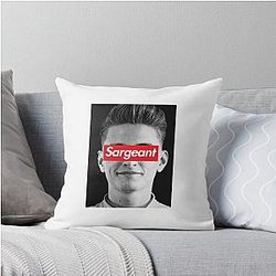 Logan Sargeant Throw Pillow