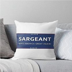 Make America Great Again by Logan Sargeant Throw Pillow