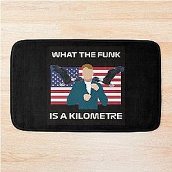 F1 Driver Logan Sargeant doesn't know what a kilometre is Bath Mat