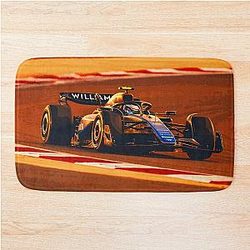 Logan Sargeant racing in the 2024 Saudi Arabian Grand Prix