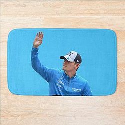 Logan Sargeant F1 Driver Waving Williams Alex Albon Bath Mat