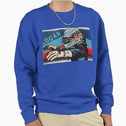 Logan Sargeant F2 2022 F1 graffiti painting by DRAutoArt Pullover Sweatshirt