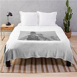 Lonesome Dove Thorn Call Gus McCrae Throw Blanket