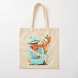 Lonesome Dove Darlin' Cotton Tote Bag