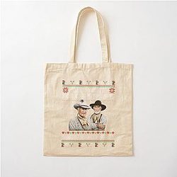 Lonesome Dove Gus McRae  Biscuits and Whores, All I Want For Christmas Is Biscuits Cotton Tote Bag
