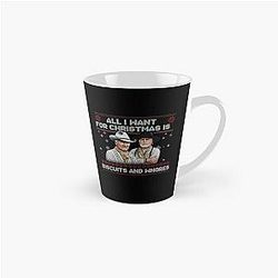 All I Want for Christmas Is Biscuits and Whores Lonesome Dove Movie Cowboy Movie Ugly Sweater Tall Mug