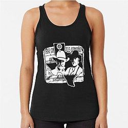 Lonesome Dove - Hat Creek Texas Racerback Tank Top