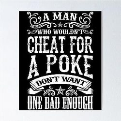 Lonesome Dove - Cheat for the Poke Poster