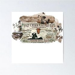 Lonesome Dove Poster