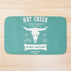 Hat Creek Cattle Company Lonesome Dove Bath Mat