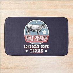 Lonesome Dove, Texas, Hat Creek Cattle Company, Bath Mat