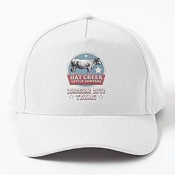Hat Creek Cattle Company 
Lonesome Dove Texas 
Baseball Cap
