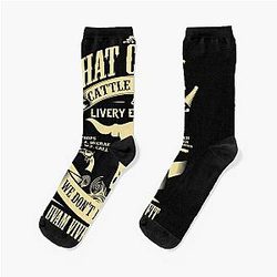 Lonesome Dove Hat Creek iPhone Case Socks