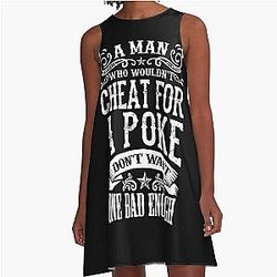 Lonesome Dove Cheat for A-Line Dress