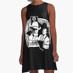 Lonesome Dove Hat Creek Texas A-Line Dress
