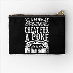 Lonesome Dove - Cheat Poke Zipper Pouch