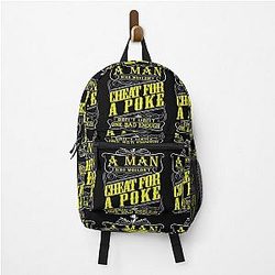 Lonesome Dove - A Man Cheat for a Poke Backpack