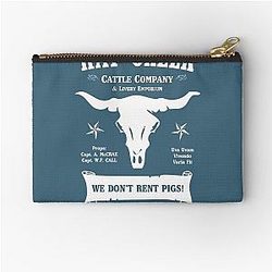 Hat Creek Cattle Company Lonesome Dove Zipper Pouch