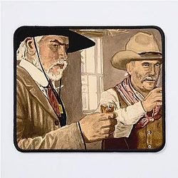 Woodrow and Gus Lonesome Dove Mouse Pad