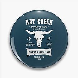 Hat Creek Cattle Company Lonesome Dove Pin